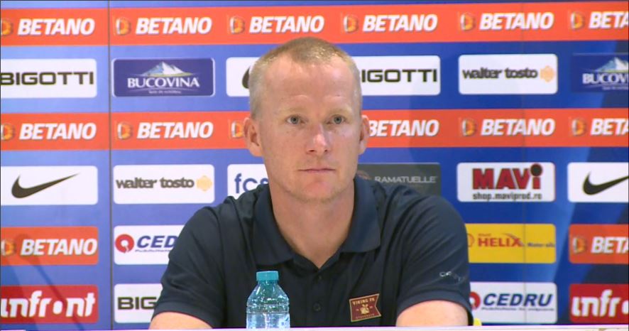 Antrenorul lui Viking, sincer după meciul cu FCSB: “Am obținut mai mult decât meritam. Apărarea a fost eroică”