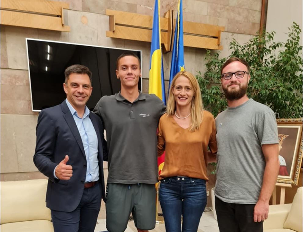 Ministrul Sportului, promisiune pentru David Popovici. Eduard Novak: “Mă voi ocupa personal”