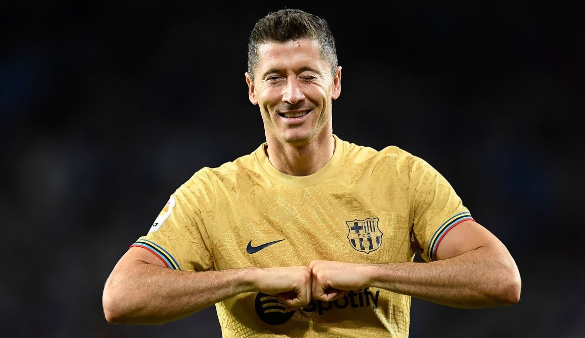 Real Sociedad - Barcelona 1-4. Catalanii obțin prima victorie a sezonului. Robert Lewandowski a reușit o dublă