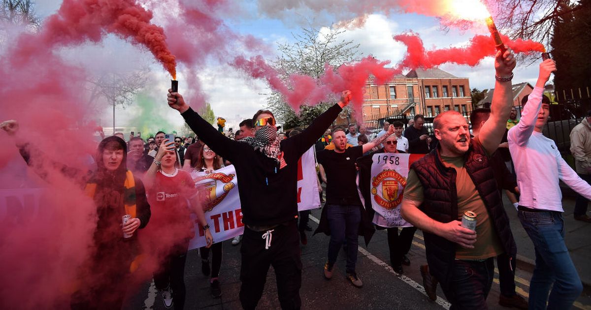 Protest la Manchester, înaintea derby-ului Manchester United – Liverpool