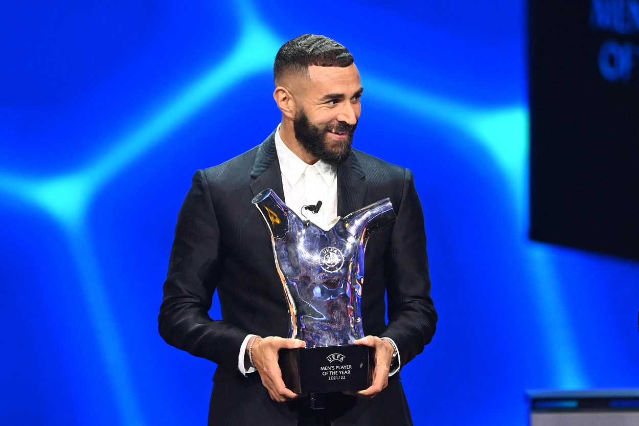 Karim Benzema, desemnat cel mai bun fotbalist din Liga Campionilor, în ediția trecută a competiției