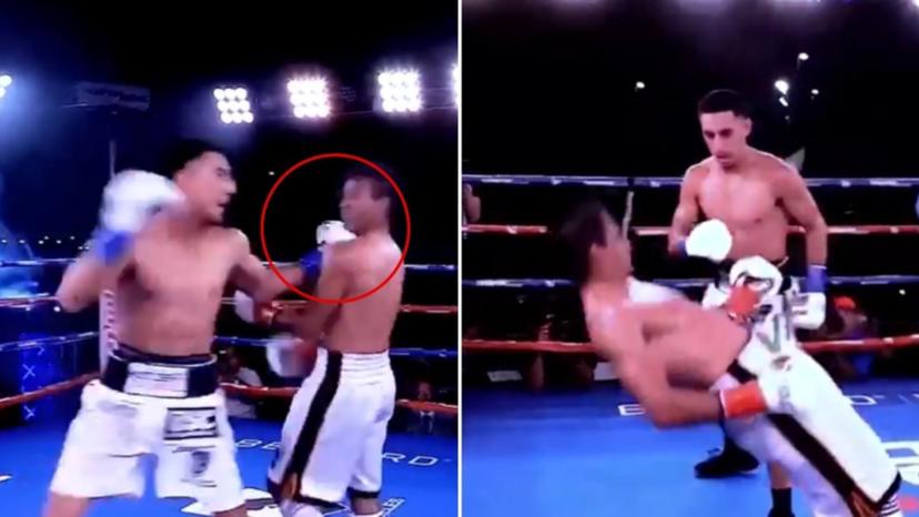 Cel mai murdar KO din istoria boxului! Imaginile care au stârnit revoltă: Gest dezgustător!