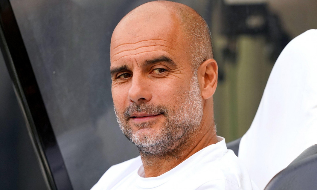 Manchester City manager Pep Guardiola ahead of the Premier League match at St. James' Park, Newcastle. Picture date: Sunday August 21, 2022.