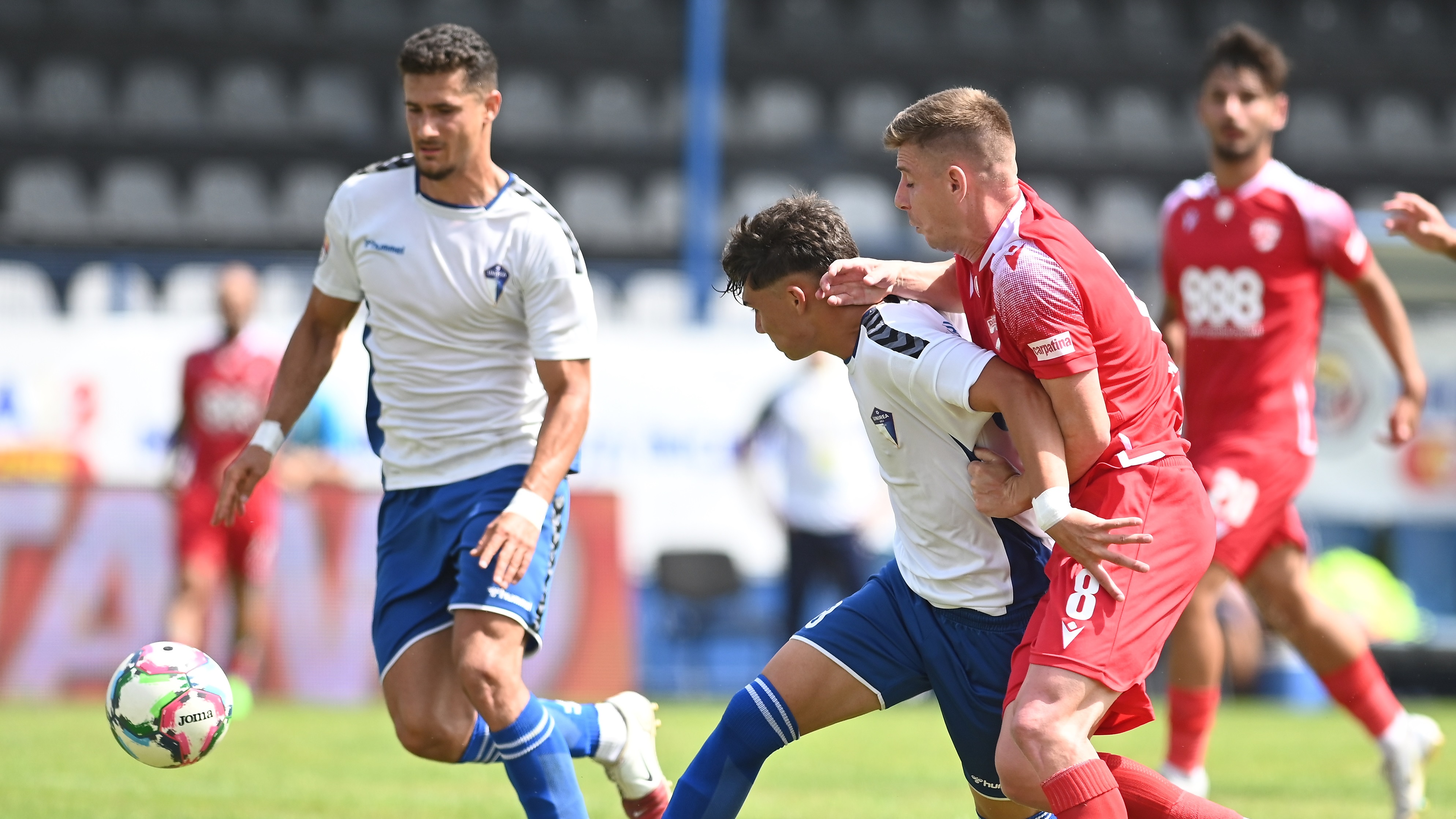 Dinamo - Unirea Dej 2-3. A treia înfrângere la rând pentru ”câini” în Liga 2