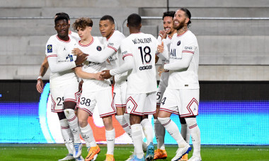 Angers Sporting Club de l&apos;Ouest v Paris Saint-Germain - Ligue 1 Uber Eats