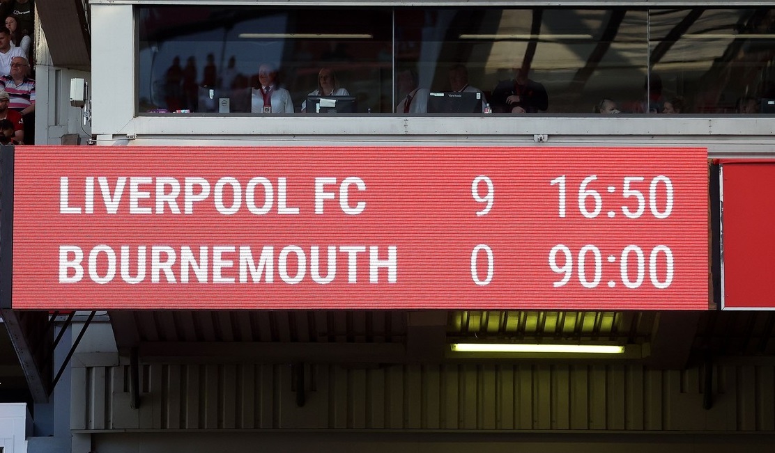 Mesajul genial postat de o echipă din Premier League, după ce Liverpool i-a dat 9 goluri lui Bournemouth