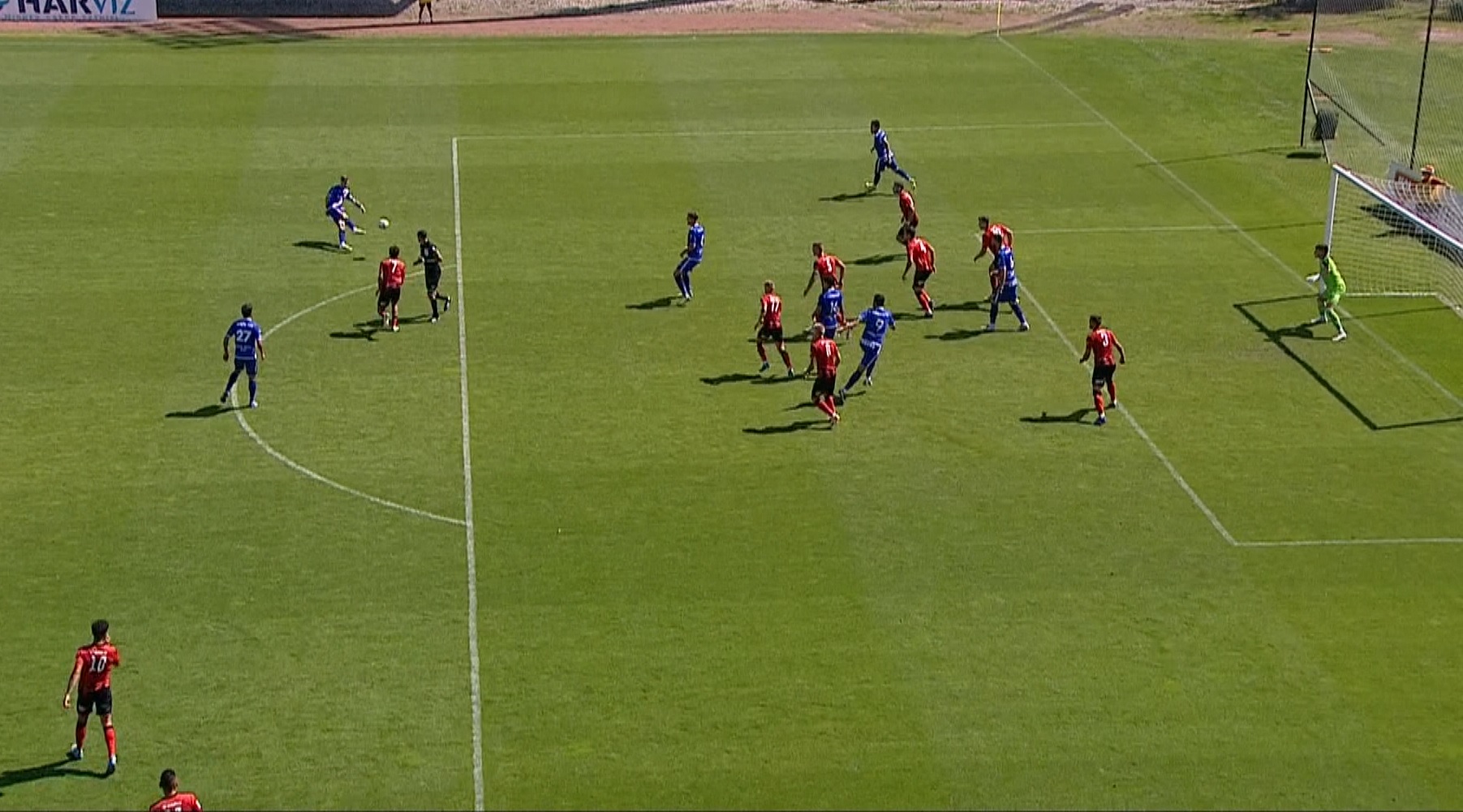 Gol superb în Csikszereda - FC Buzău. A prins un voleu de zile mari, care l-a lăsat fără replică pe portarul advers