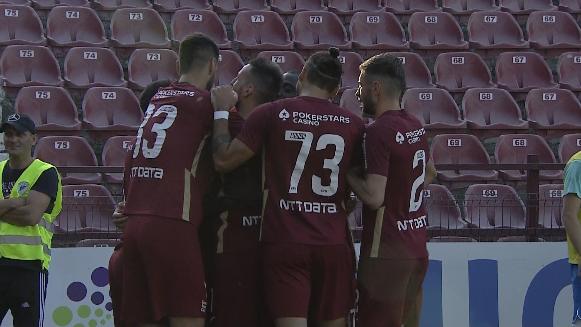 CFR Cluj - Farul 1-0, ACUM, pe Digi Sport 1. Campioana, gol anulat, transformat de VAR în penalty