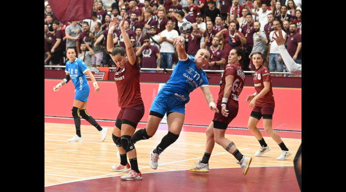 Meciul de handbal Rapid - CSM București / Foto: Sport Pictures