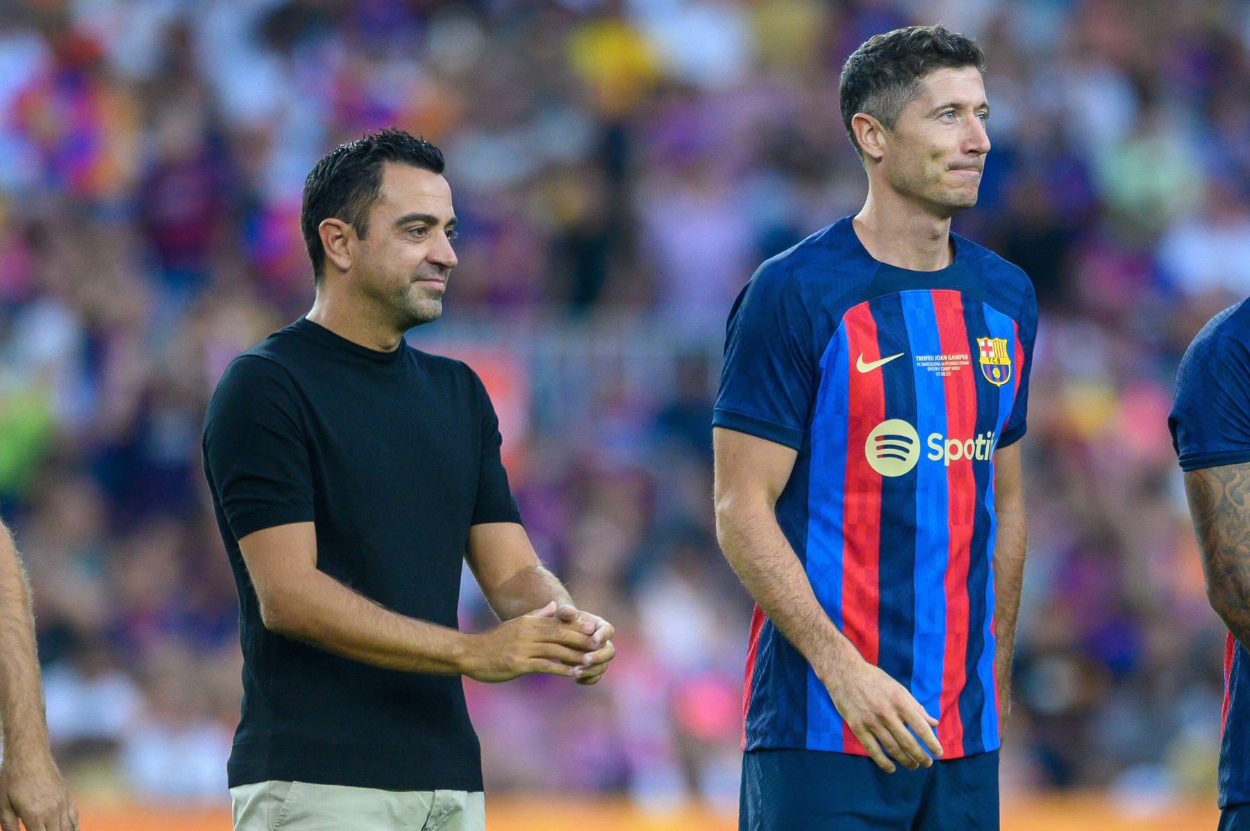 Xavi, încântat de Robert Lewandowski după primele evoluții la Barcelona: Un exemplu pentru echipă