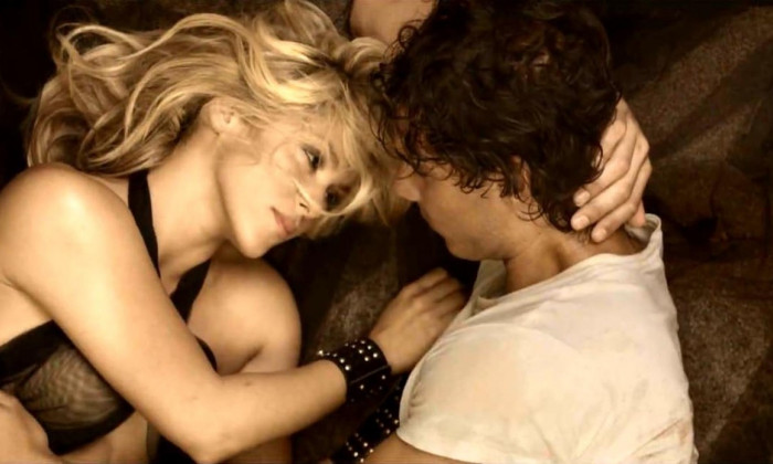Shakira and Rafael Nadal seen getting up close and personal in latest music video 'Gypsy'