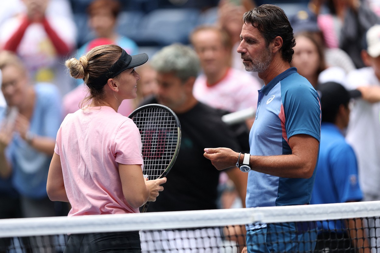 Prima reacție a lui Patrick Mouratoglou după ce Simona Halep a fost eliminată în primul tur la US Open