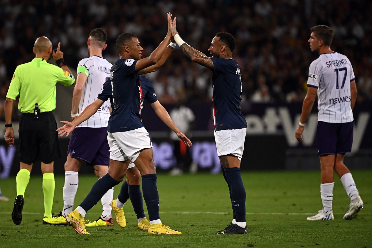 Toulouse - PSG 0-3. Parizienii, lideri în clasamentul din Ligue 1