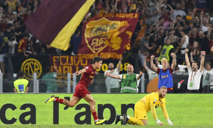 italian soccer Serie A match AS Roma vs AC Monza, Olimpico stadium, Rome, Italy - 30 Aug 2022