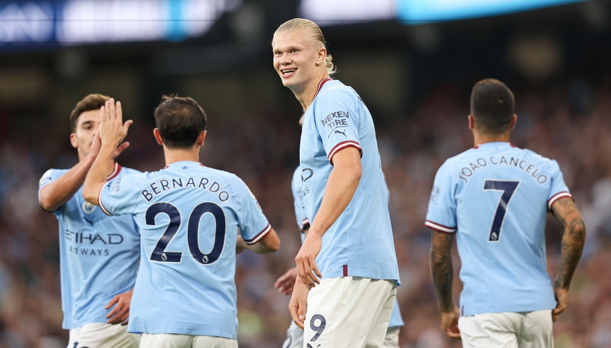 Aston Villa - Manchester City 0-0, ACUM, pe Digi Sport 4. "Bestia" Haaland este titular la oaspeți