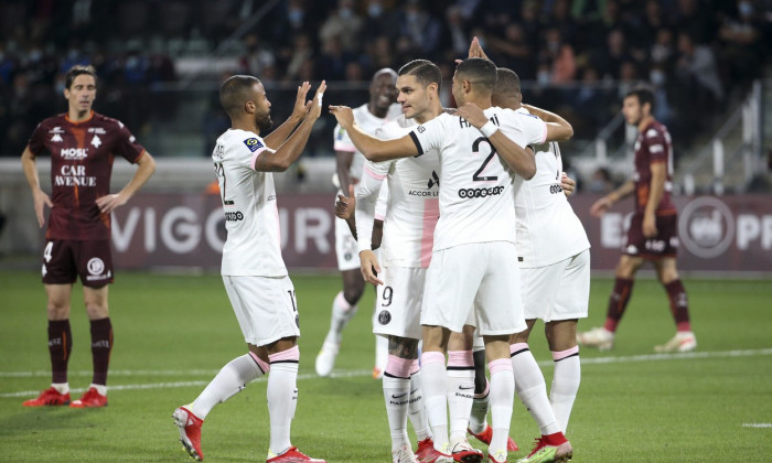 French football Ligue 1 match - FC Metz vs Paris Saint-Germain (PSG), Metz, France