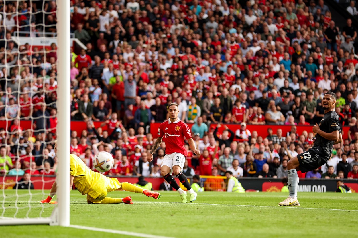 Manchester United - Arsenal 1-0, ACUM, pe Digi Sport 1. Antony, gol la debut