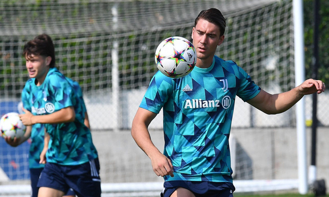 UEFA CHAMPIONS LEAGUE: JUVENTUS TRAINING