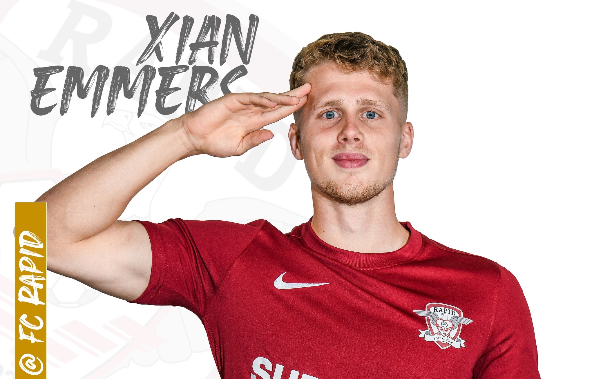 OFICIAL | Belgianul Xian Emmers, noul jucător al Rapidului