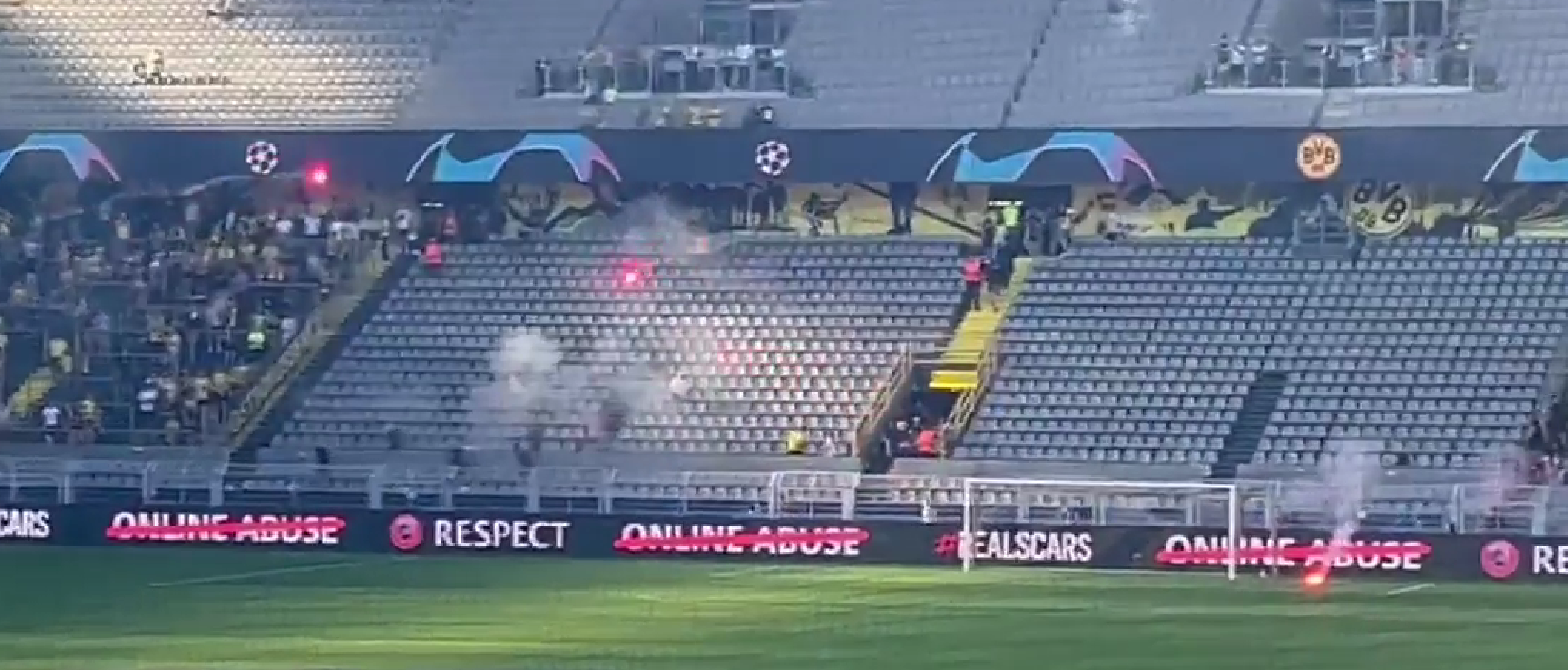 Incidente între suporteri înainte de Borussia Dortmund - FC Copenhaga. Danezii s-au "ciocnit" și cu poliția