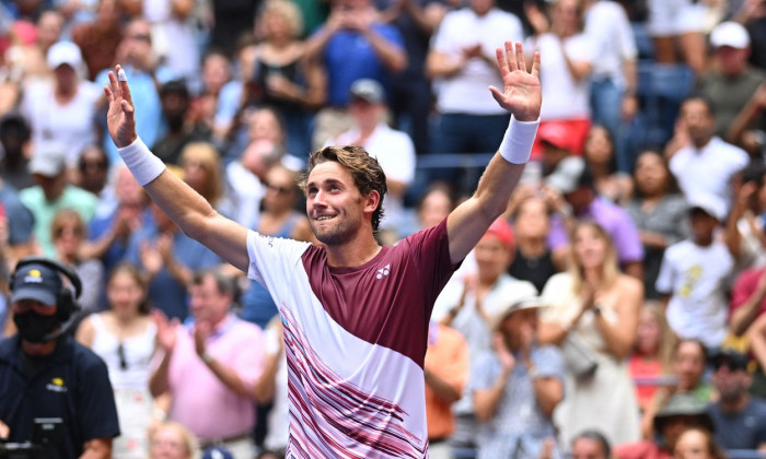 US Open - Ruud Defeats Moutet, New York City, United States - 04 Sep 2022