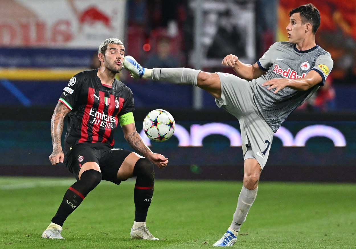 RB Salzburg – AC Milan 1-1. Start dificil pentru elevii lui Pioli în Champions League