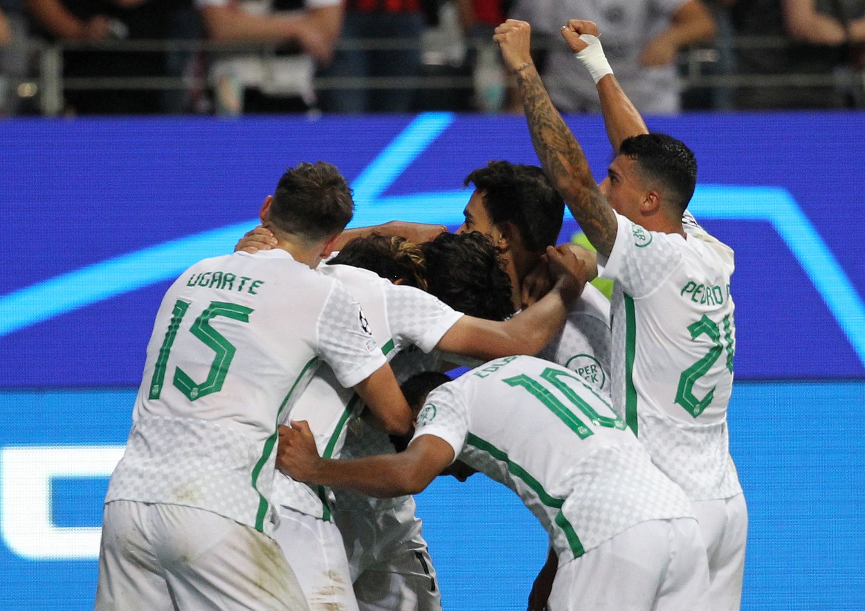 Eintracht Frankfurt - Sporting Lisabona 0-3. Valoarea superioară a oaspeților și-a spus cuvântul
