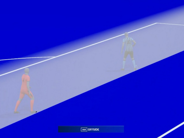 La tecnologia semiautomatica del fuorigioco è stata la differenza in una partita di Champions League