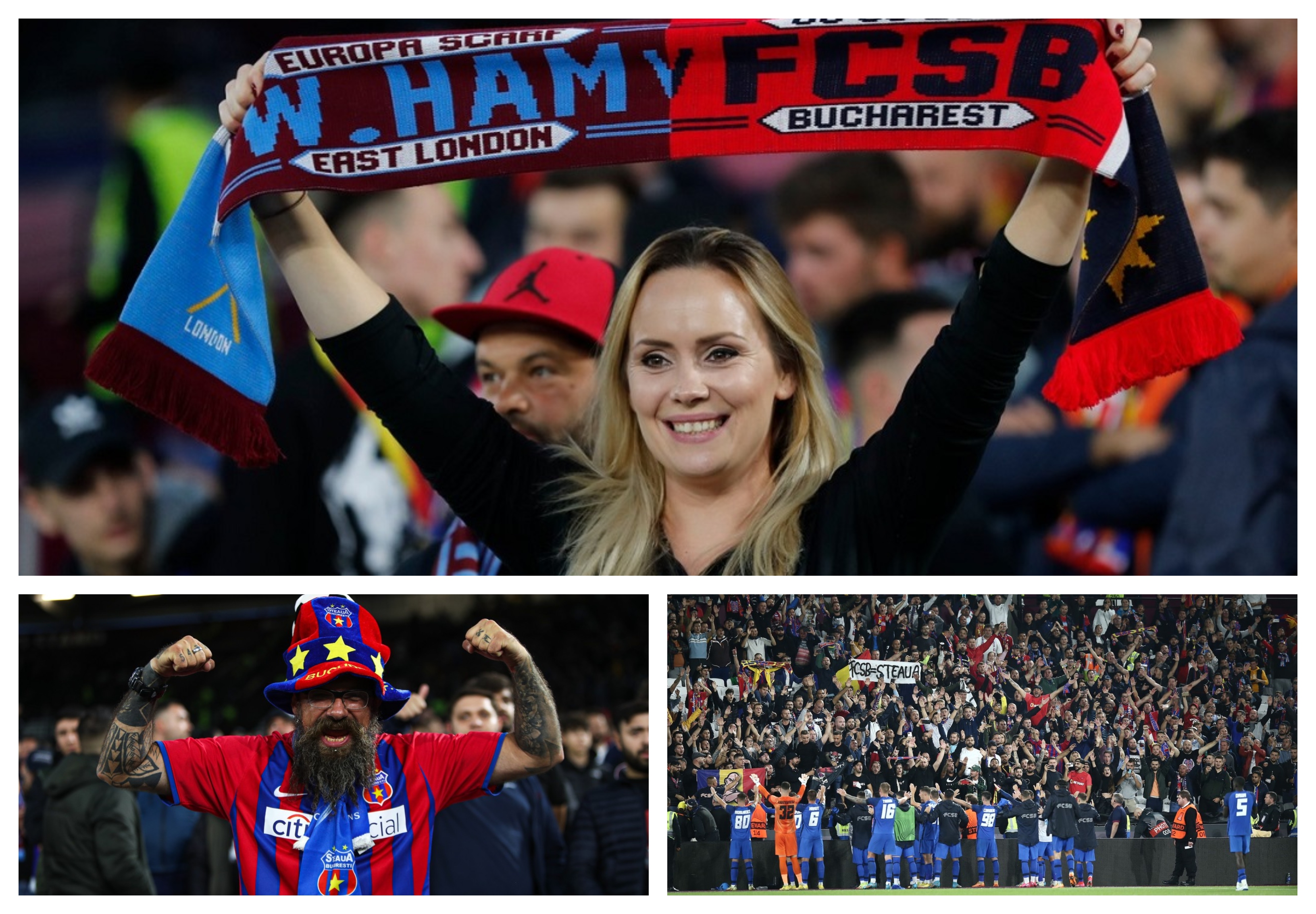 FCSB, ca acasă la Londra. Nicolae Dică: ”Fanii au fost senzaționali!”. Imaginile surprinse în tribune