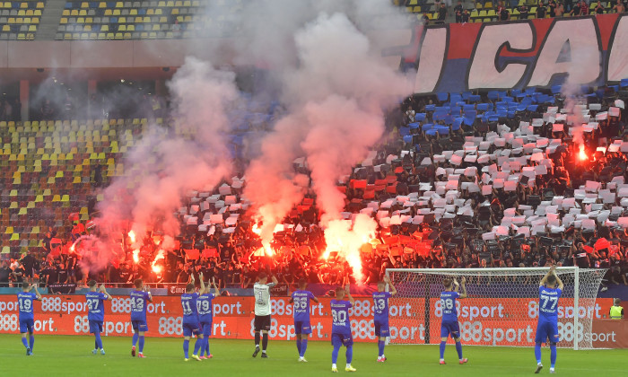 FOTBAL:DINAMO BUCURESTI-CSA STEAUA BUCURESTI, LIGA 2 CASA PARIURILOR (9.09.2022)