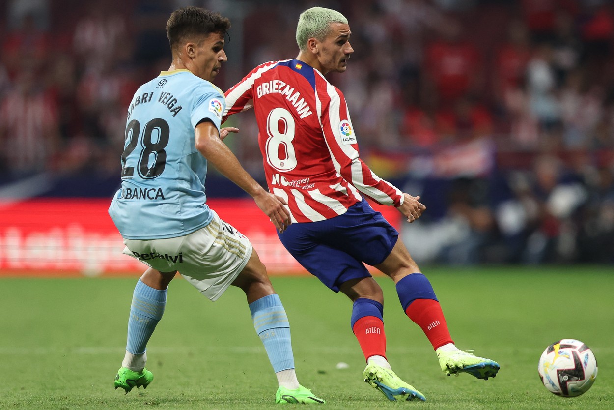 Atletico Madrid - Celta Vigo 4-1. Cu Griezmann introdus din nou în repriza a doua, trupa lui Simeone s-a impus fără emoții