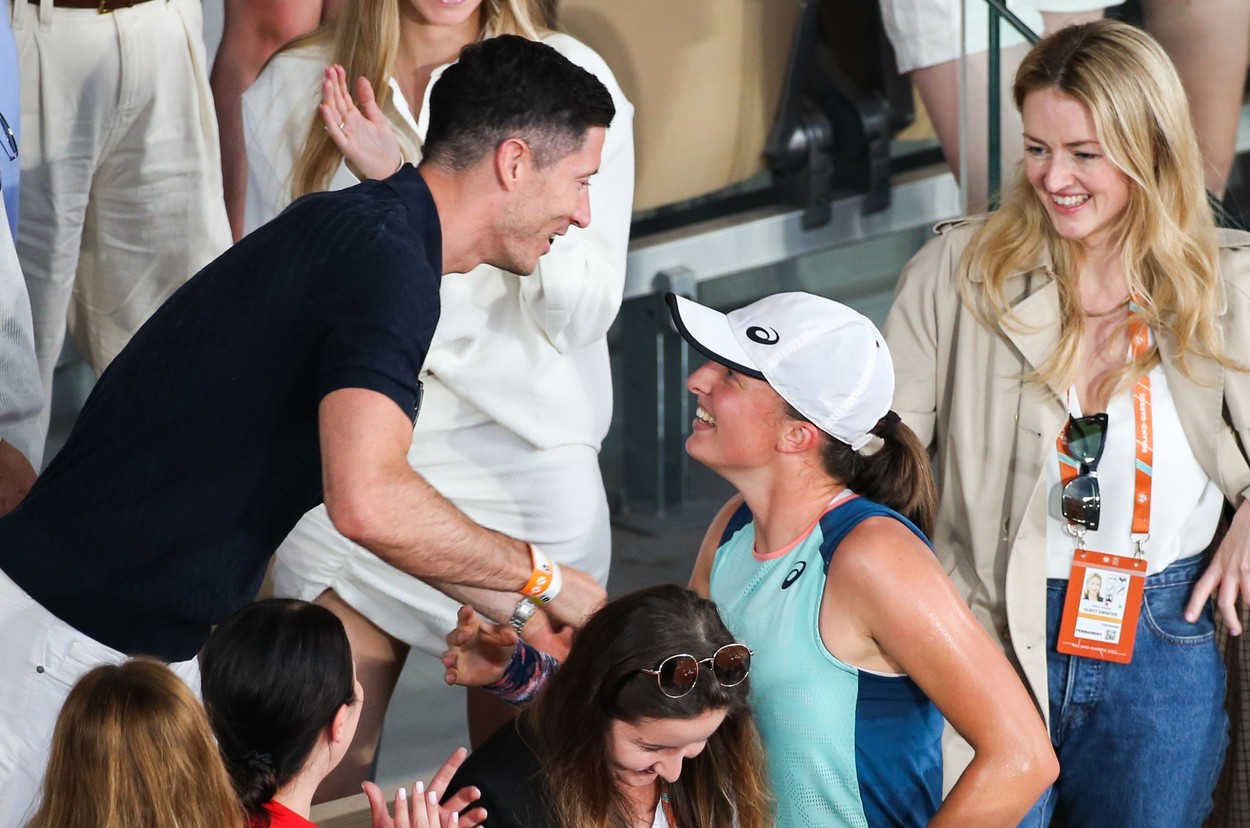Mesajul lui Robert Lewandowski pentru Iga Swiatek, câștigătoare la US Open