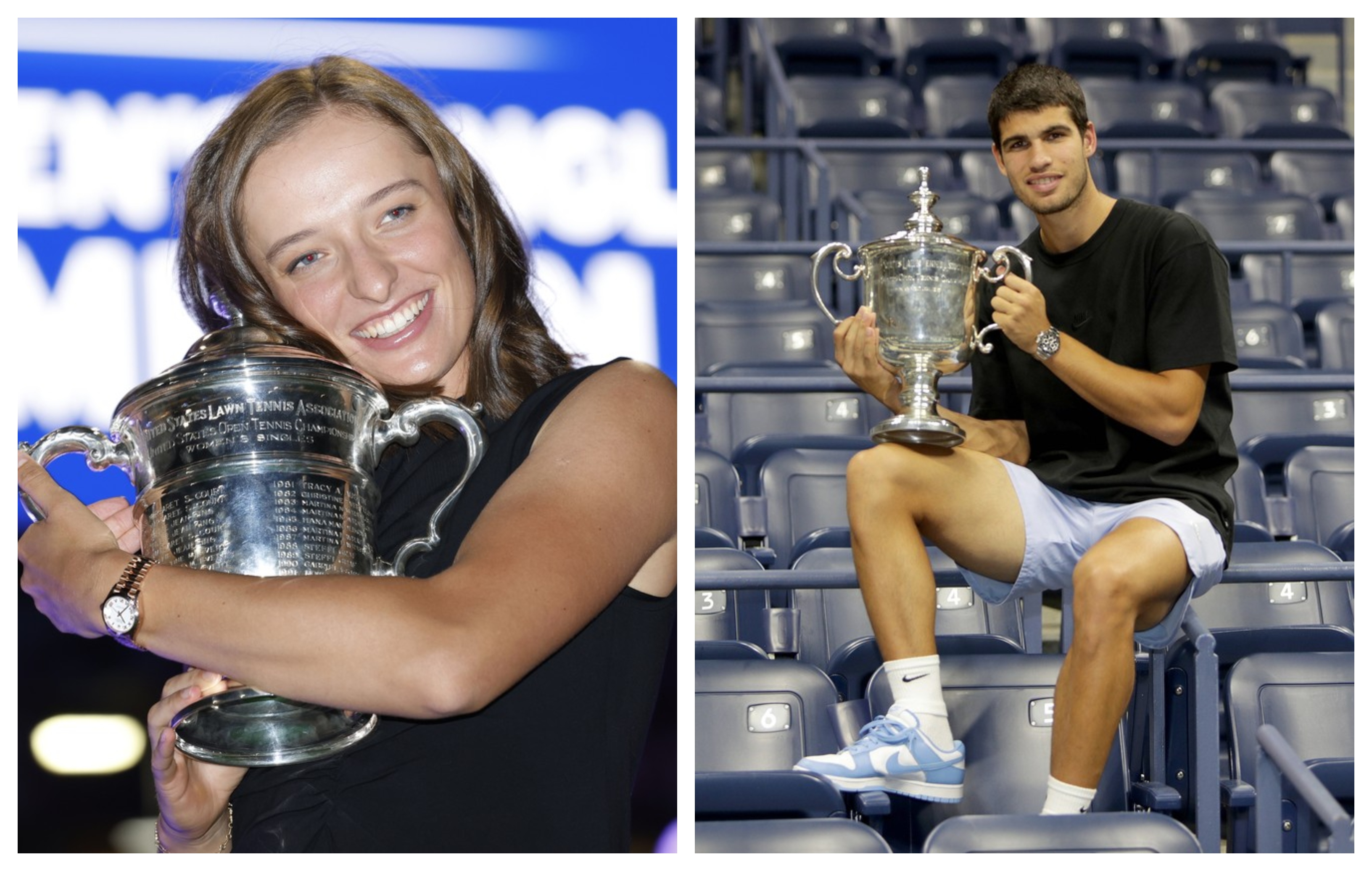 Schimb de mesaje între Iga Swiatek și Carlos Alcaraz. Ce și-au scris cei doi după ce au devenit campioni la US Open