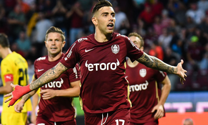 CFR Cluj v Sahtior Soligrosk - UEFA Europa Conference League, Cluj-Napoca, Romania - 11 Aug 2022