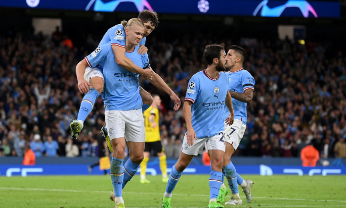 Manchester City v Borussia Dortmund: Group G - UEFA Champions League