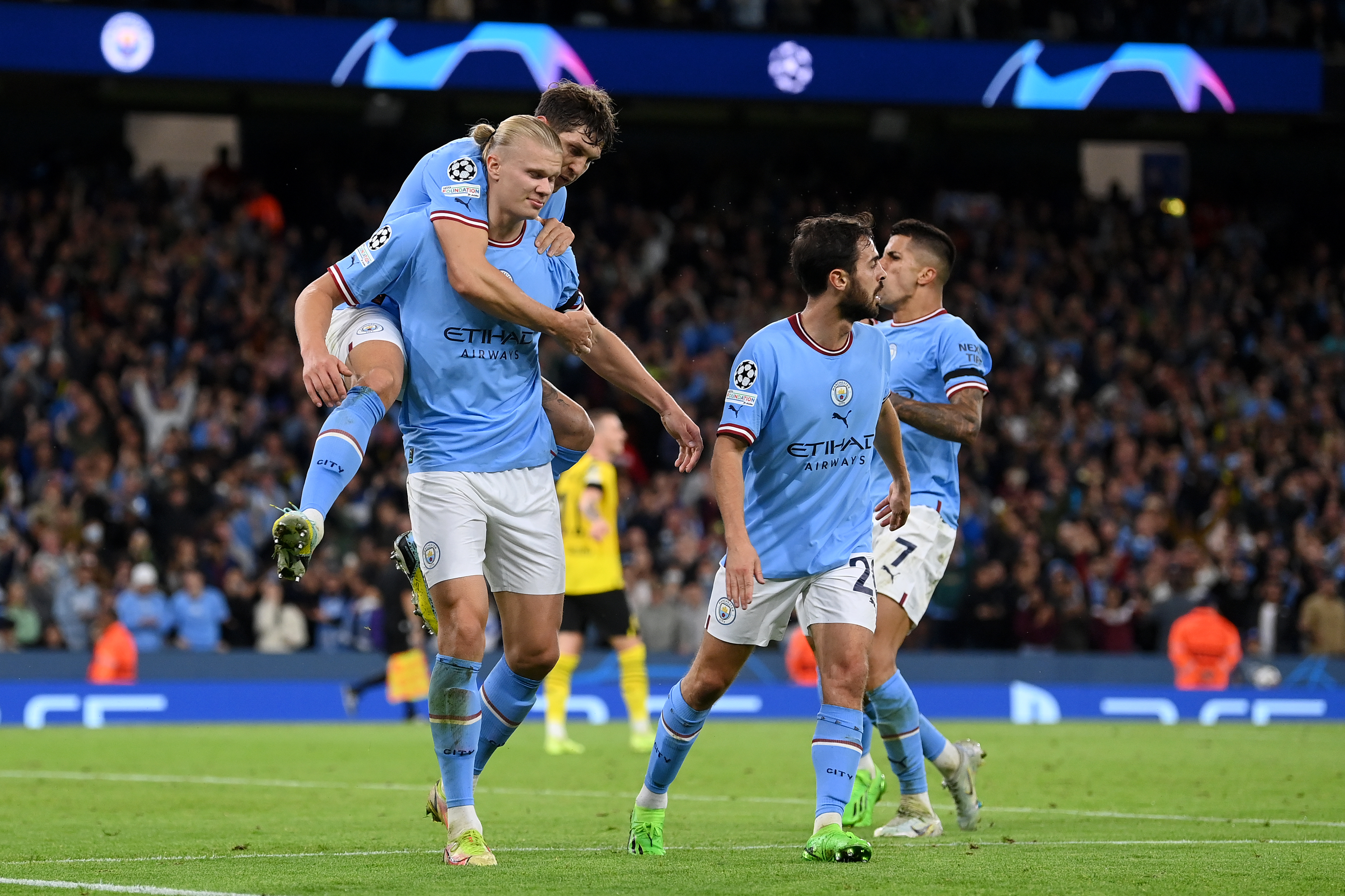 Man. City - Dortmund 2-1, Real Madrid - Leipzig 2-0. Juventus - Benfica 1-2, Maccabi Haifa - PSG 1-3, Chelsea - Salzburg 1-1. Toate golurile