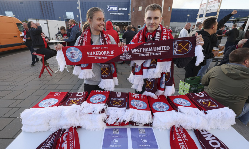 Silkeborg v West Ham United, UEFA Europa Conference League, Group B, Football, JYSK Park, Silkeborg, Denmark - 15 Sep 2022