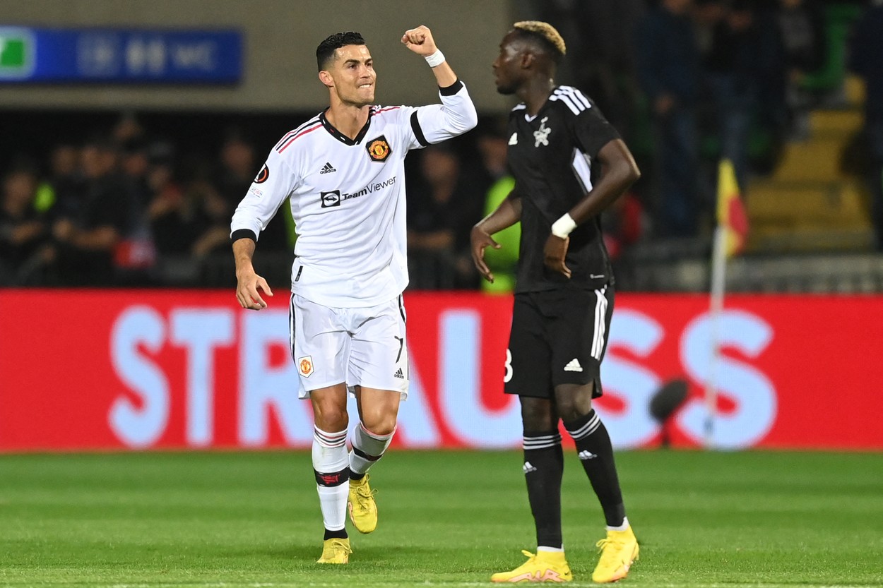 Mesajul lui Cristiano Ronaldo după ce a înscris primul său gol în Europa League