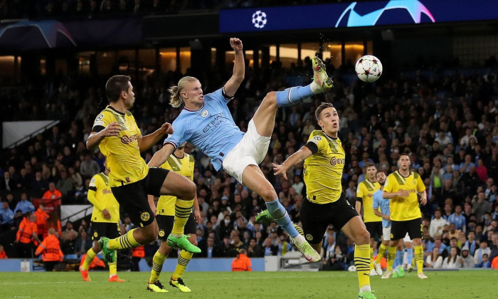 Manchester City v Borussia Dortmund, UEFA Champions League, Group G, Football, Etihad Stadium, Manchester, UK - 14 Sep 2022