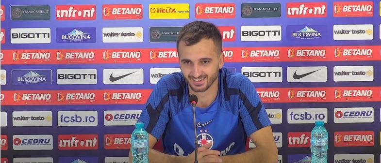 Boban Nikolov, primele declarații după transferul la FCSB! Cum vede relația cu Gigi Becali