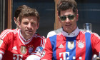 FC Bayern celebrates Bundesliga title, Munich, Germany - 15 May 2022 - 15 May 2022