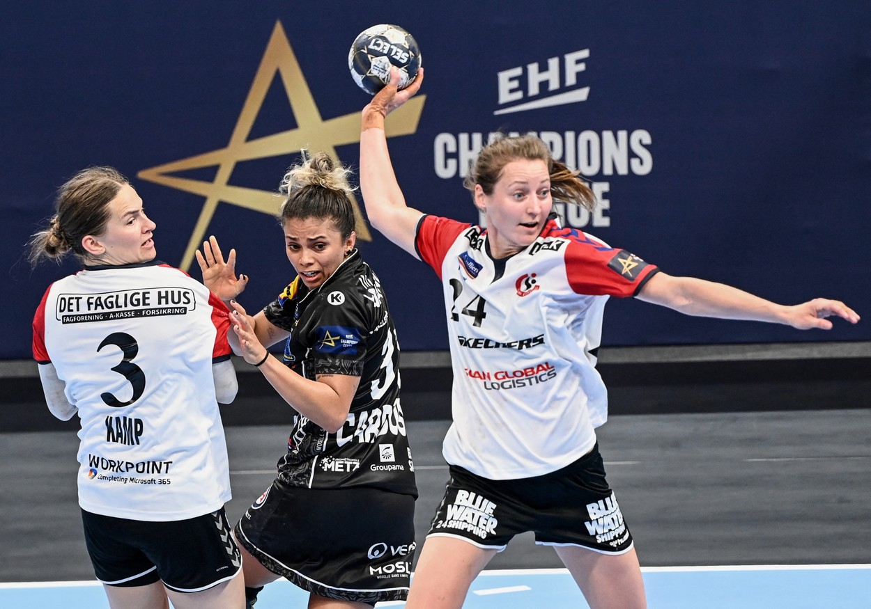 Buducnost - Esbjerg 23-28, în etapa a doua a Ligii Campionilor la handbal feminin