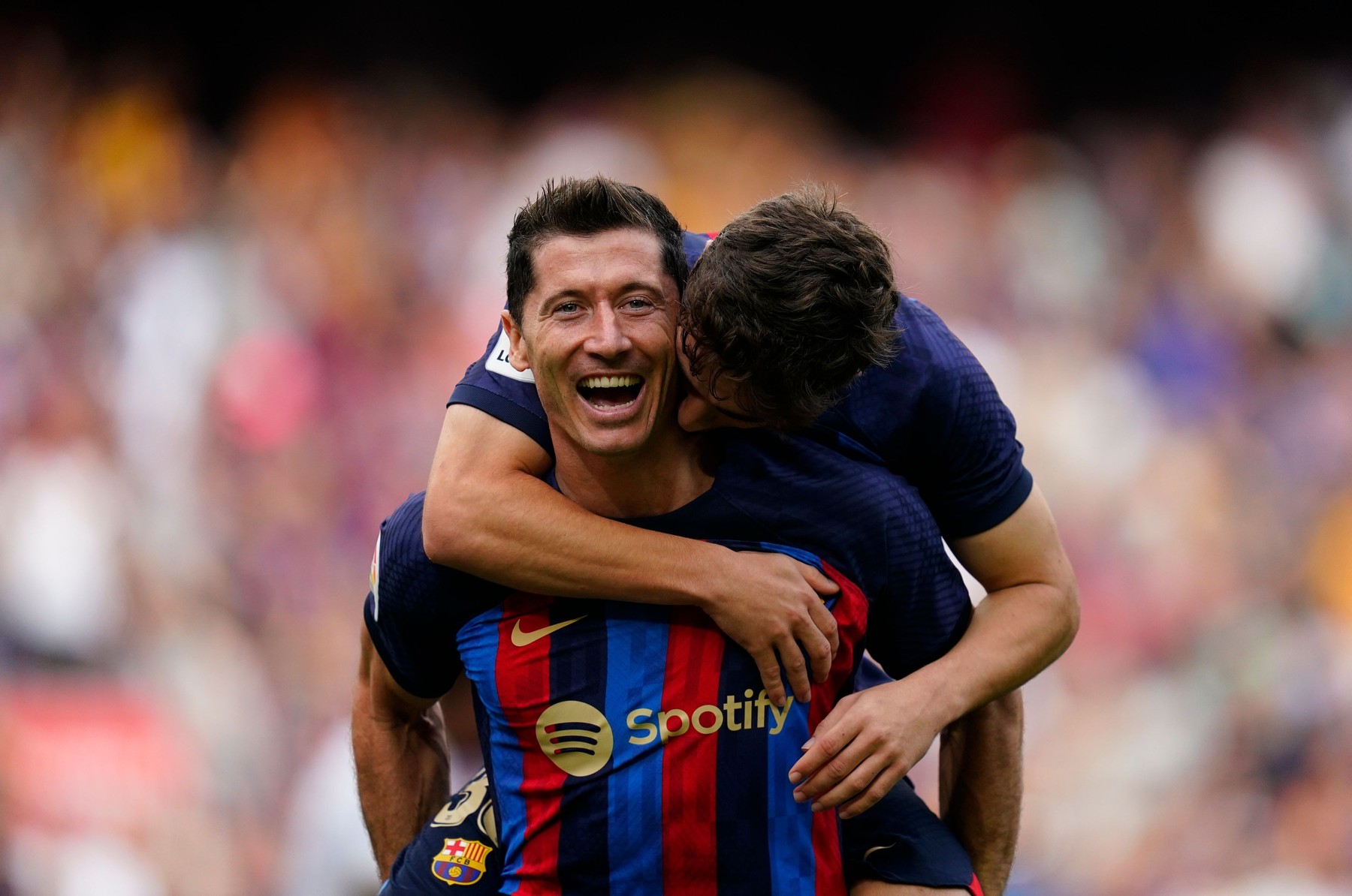 Robert Lewandowski scrie istorie la Barcelona! Cifrele atacantului din acest start de sezon