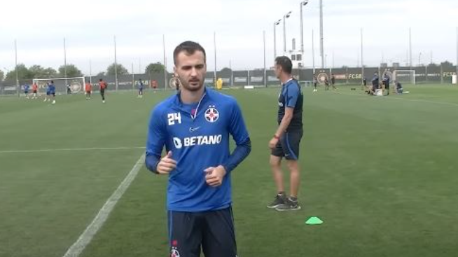 Când poate debuta Boban Nikolov la FCSB! Mijlocașul a început antrenamentele sub comanda lui Nicolae Dică