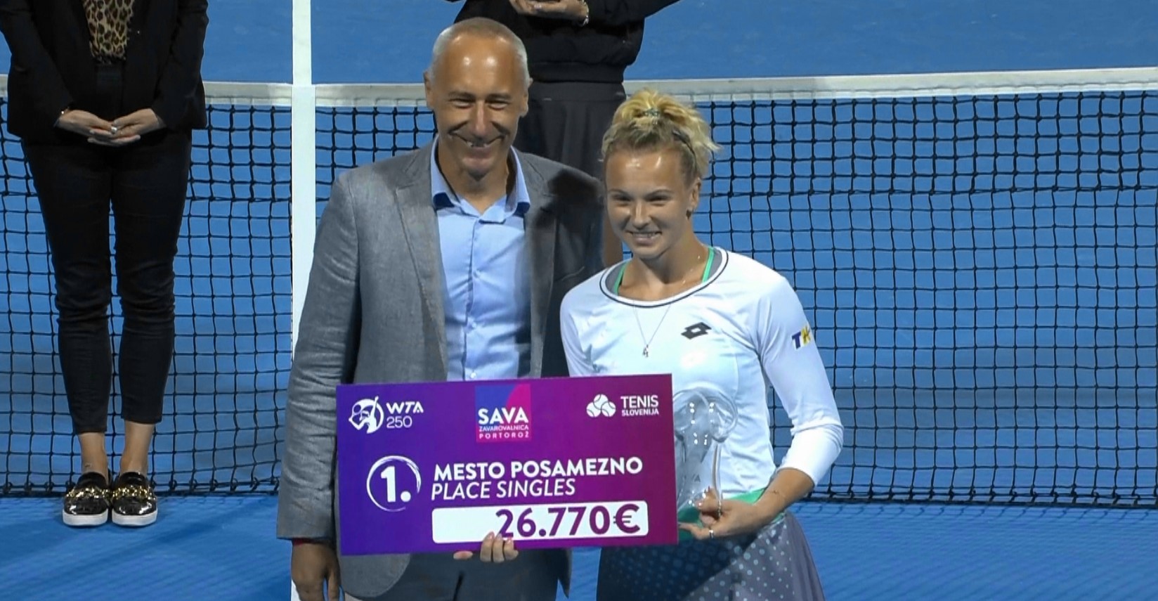 Katerina Siniakova - Elena Rybakina 6-7 (4), 7-6 (5), 6-4, în finala de la WTA Portoroz