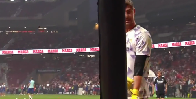 Înjurat întruna de fanii lui Atletico, Thibaut Courtois a găsit ”răspunsul perfect”