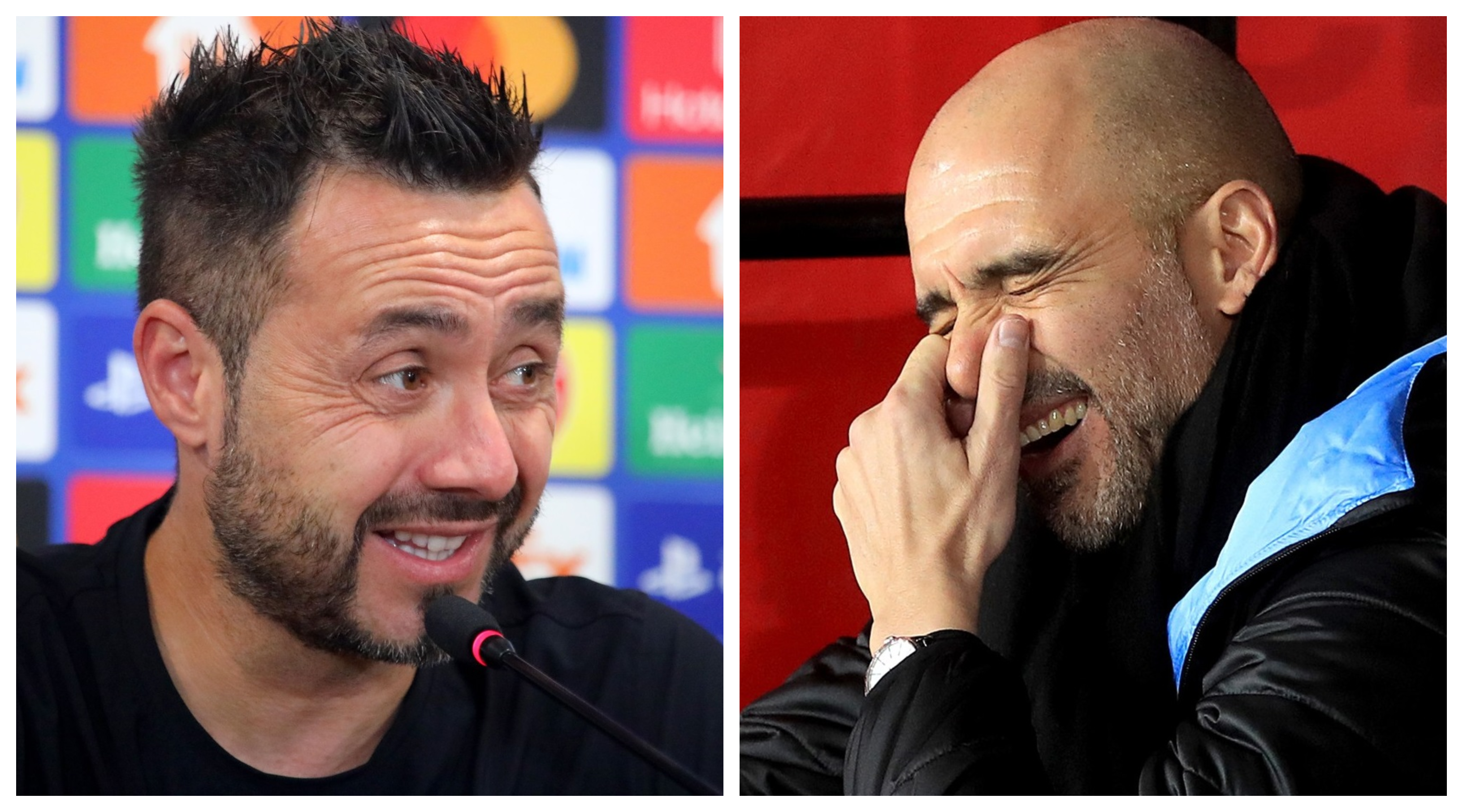 Roberto De Zerbi a dezvăluit gluma de bun-venit pe care i-a făcut-o Pep Guardiola, după ce i-a devenit rival în Anglia