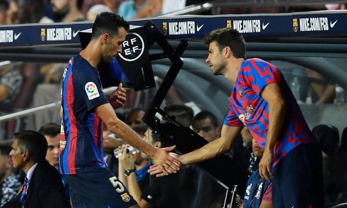 Sergio Busquets și Gerard Pique / Foto: Profimedia