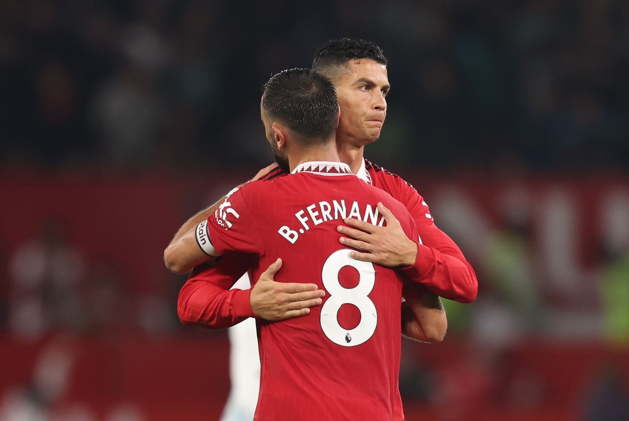 Bruno Fernandes i-a luat apărarea lui Cristiano Ronaldo în ”conflictul” cu Manchester United: ”Doar atât l-am întrebat!”