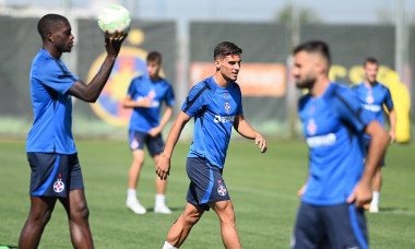 FOTBAL:ANTRENAMENT OFICIAL FCSB INAINTEA MECIULUI CU RSC ANDERLECHT BRUXELLES, GRUPE UEFA EUROPA CONFERENCE LEAGUE (14.09.2022)